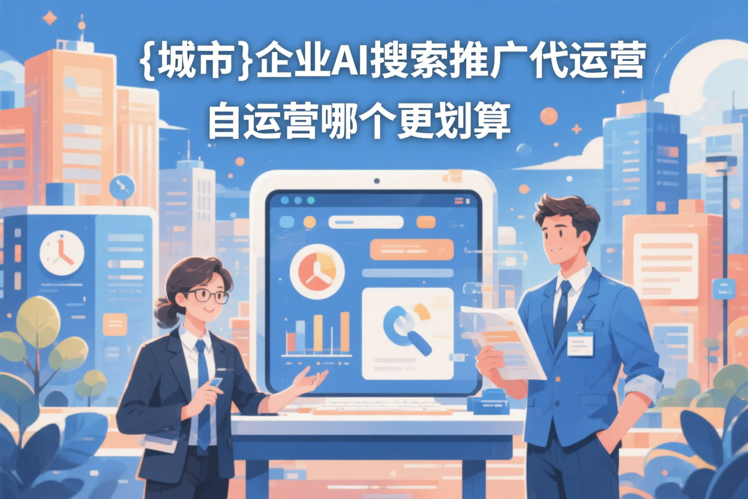 泰州企业AI搜索推广代运营和自运营哪个更划算