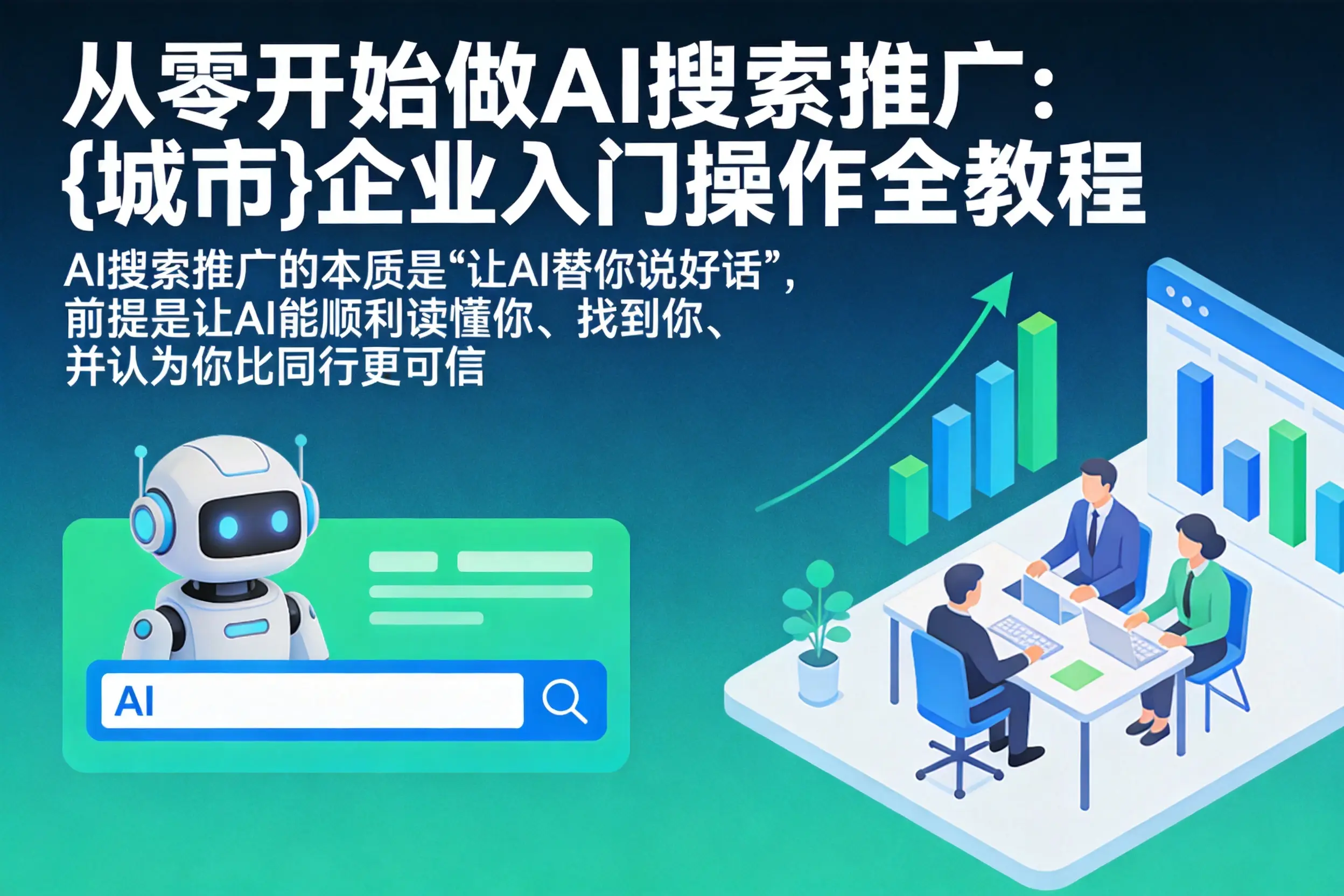 从零开始做AI搜索推广：泰州企业入门操作全教程