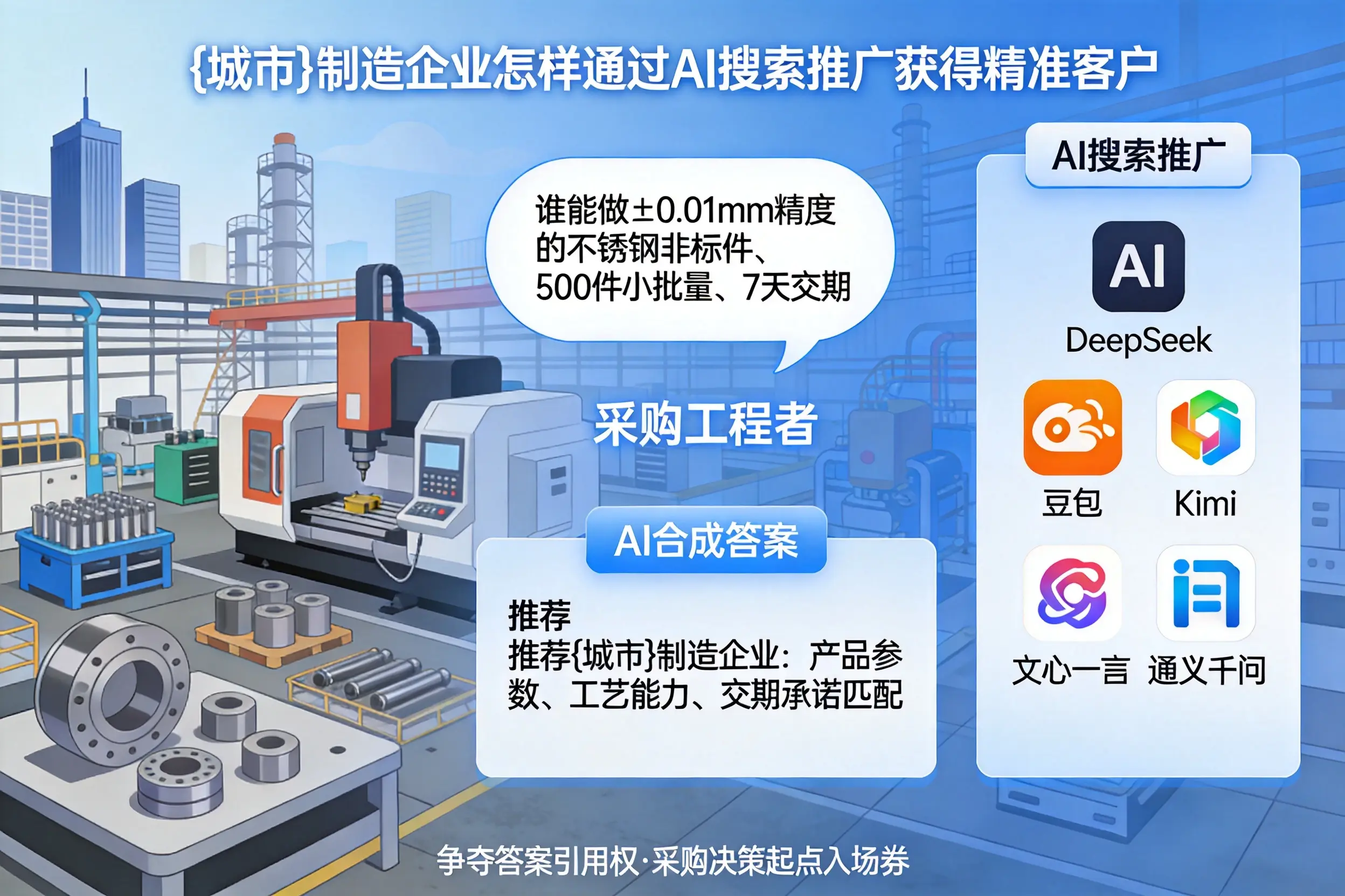 泰州制造企业怎样通过AI搜索推广获得精准客户