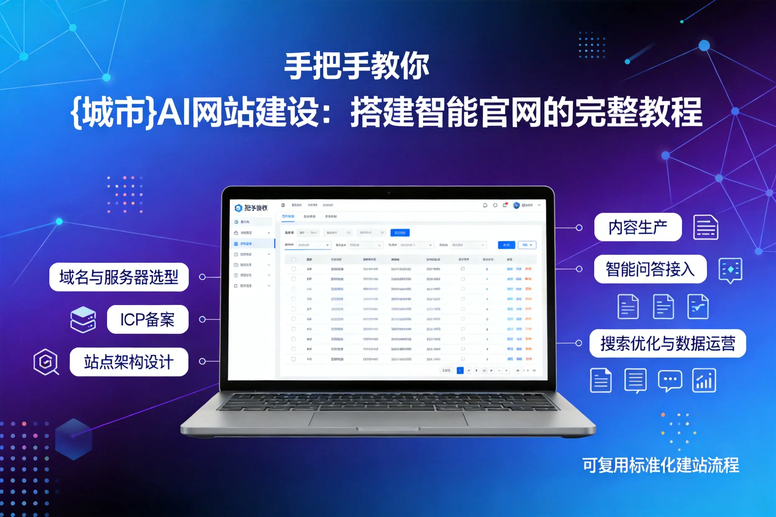 手把手教你泰州AI网站建设：搭建智能官网的完整教程