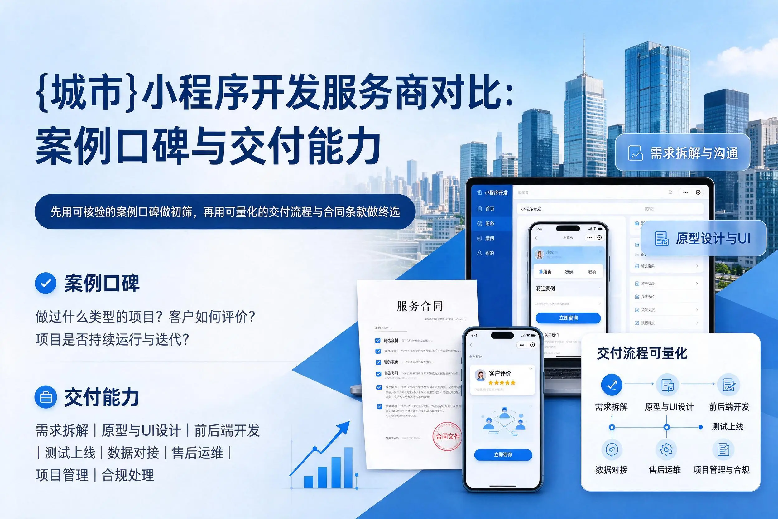 泰州小程序开发服务商对比:案例口碑与交付能力