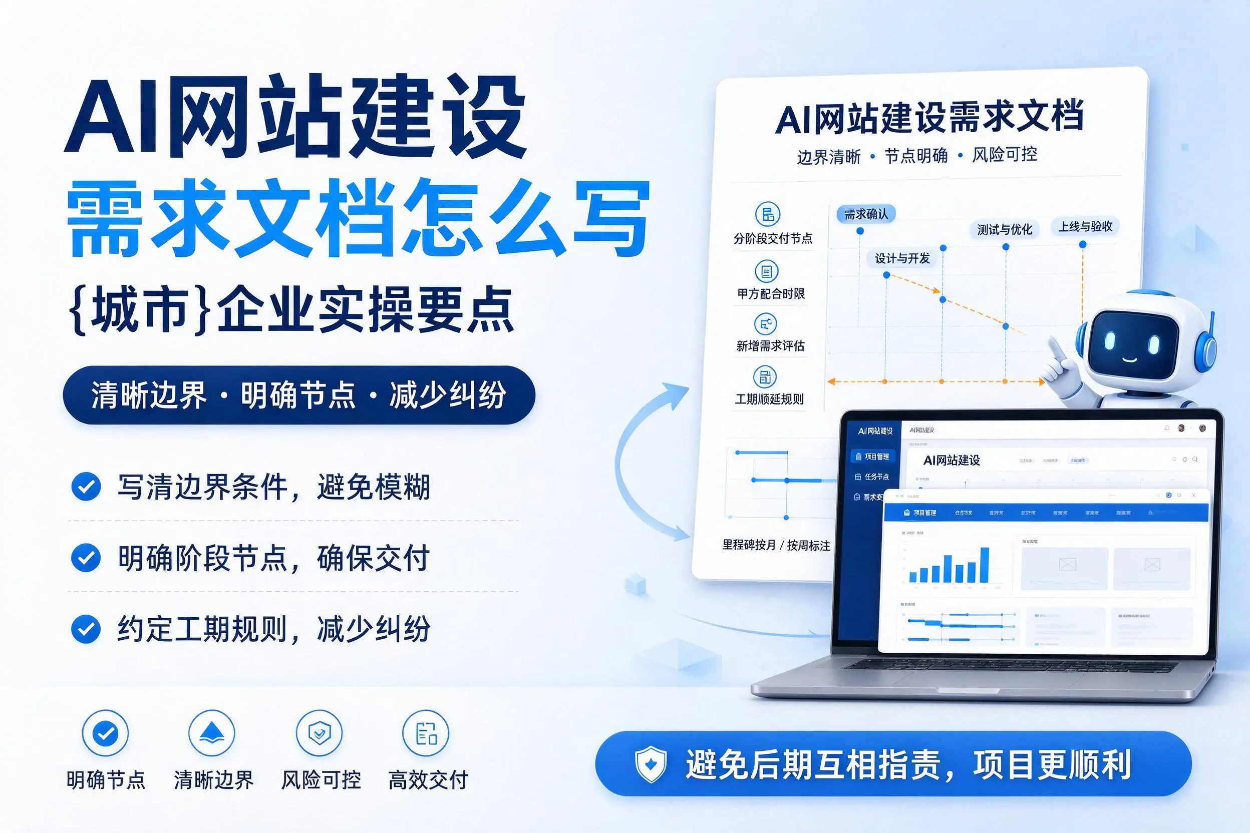 AI网站建设需求文档怎么写,泰州企业实操要点